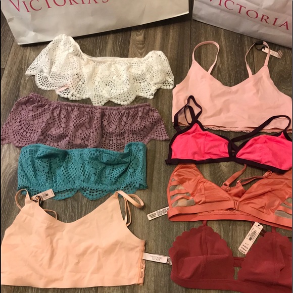 Victoria's Secret Other - NWT 8 piece Victoria Secret bralettes small